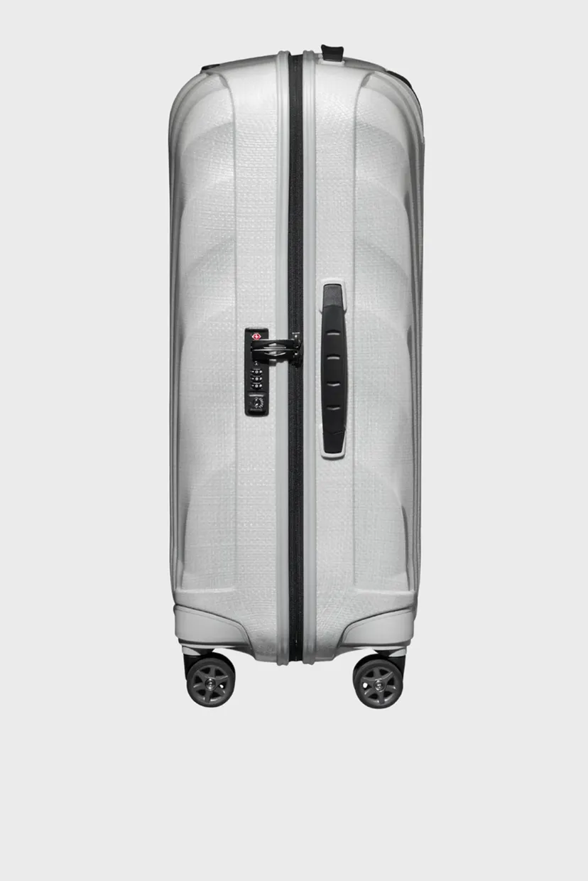 Біла валіза 69 см C-LITE WHITE 3