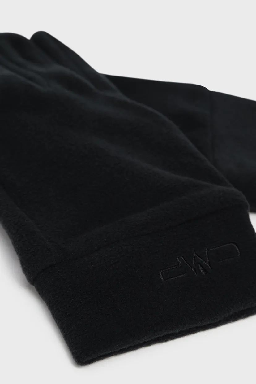 Женские черные перчатки WOMAN FLEECE GLOVES 3
