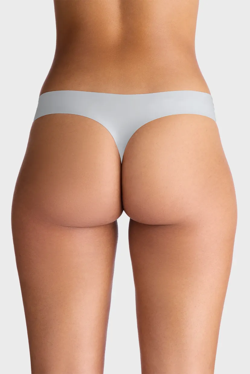 Женские трусики (3 шт) UA PURE STRETCH NO SHOW THONG -SOLID 3PK 3