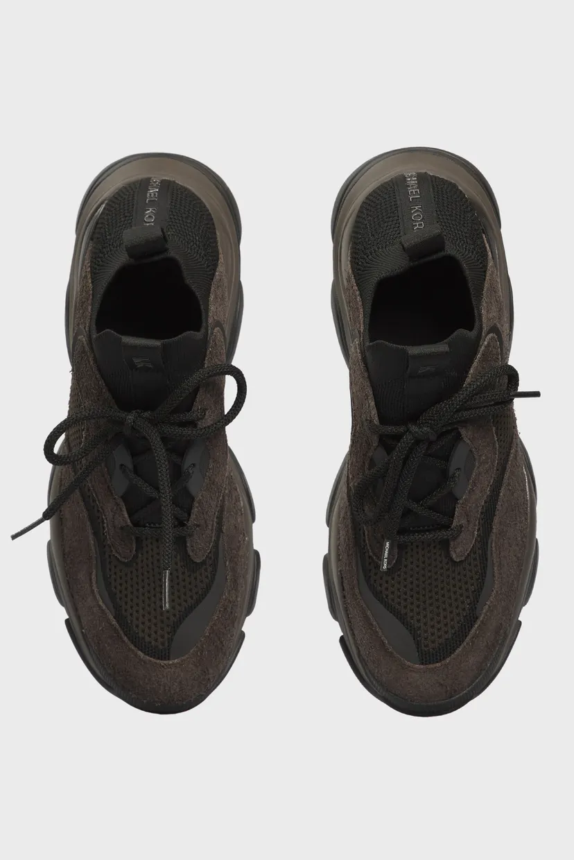 Мужские темно-коричневые кроссовки ATLAS KNIT TRAINER 4