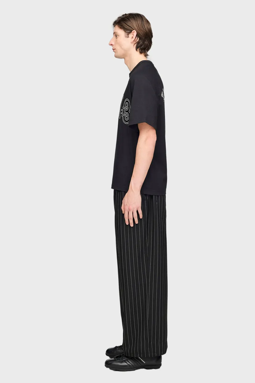 Черная футболка Y-3 ELITE 5 GFX SHORT SLEEVE (унисекс) 4