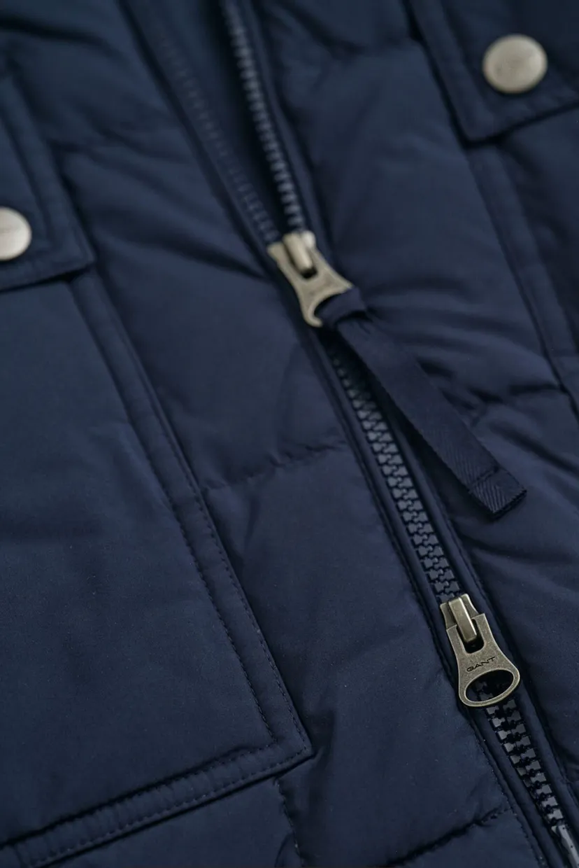 Мужской синий пуховик MID DOWN JACKET 7