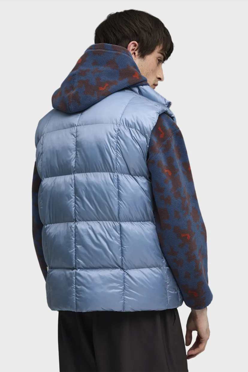 Чоловічий блакитний жилет MMQ PERTEX® Puffer Vest Men 3