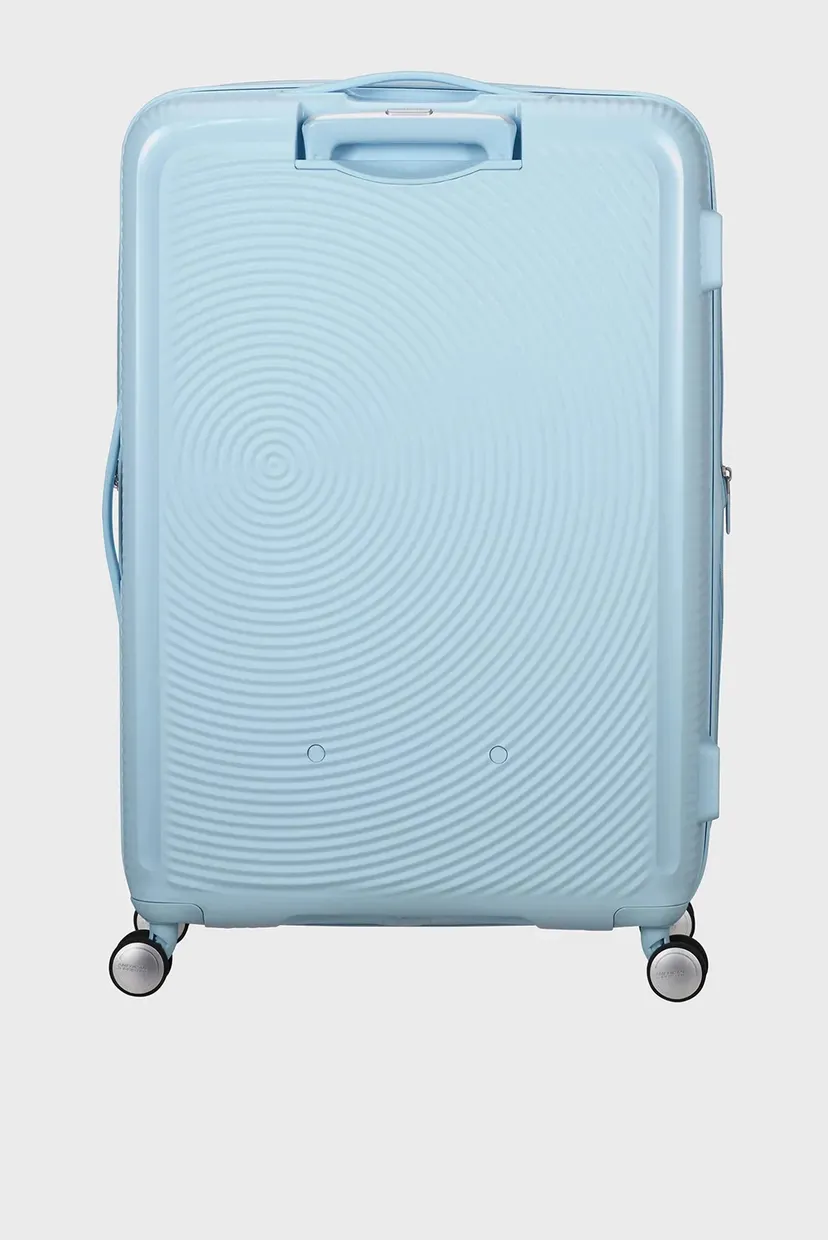 Голубой чемодан 77 см SOUNDBOX PASTEL BLUE 3