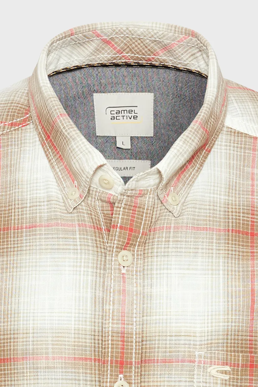 Мужская рубашка в клетку Shortsleeve 3