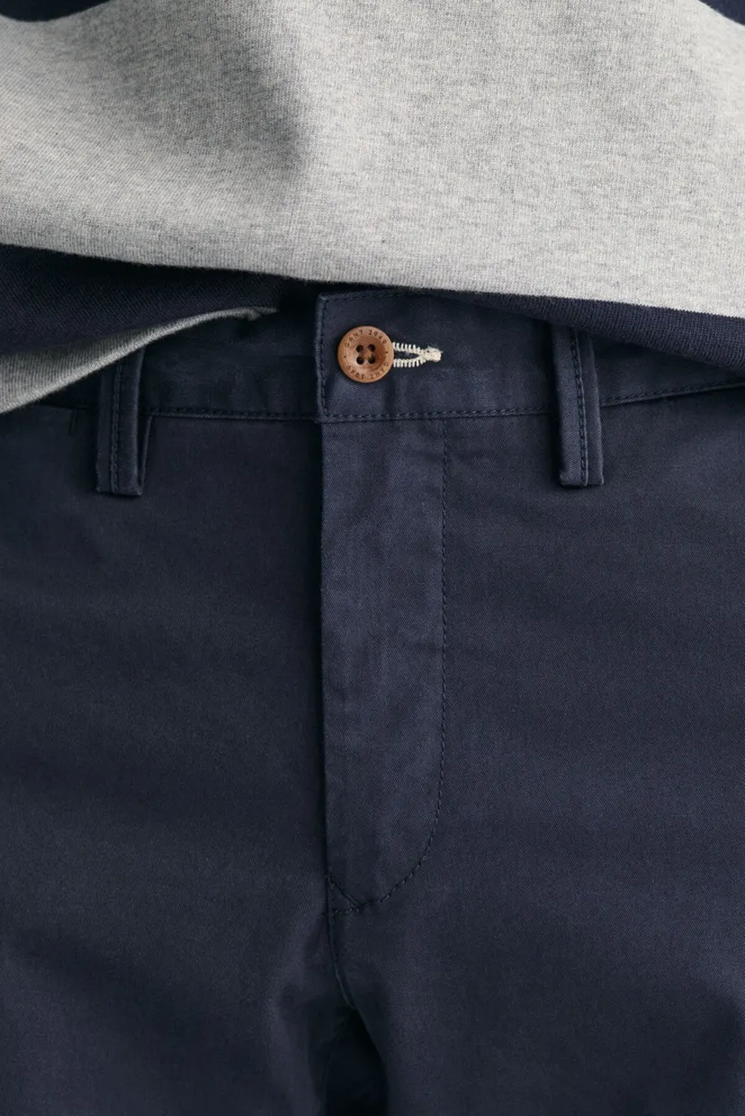 Чоловічі темно-сині чіноси SLIM TWILL CHINOS 5