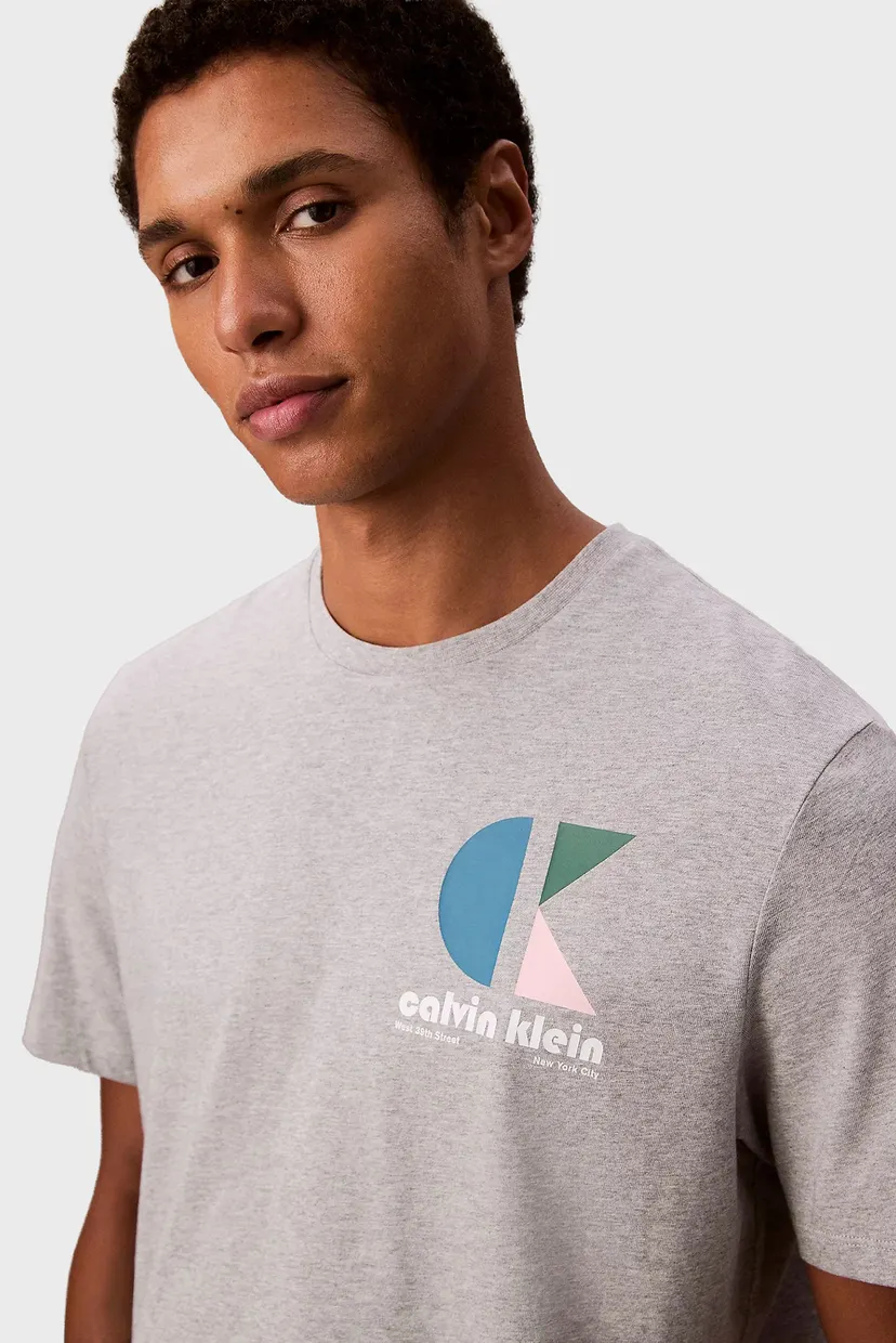 Чоловіча сіра футболка SS 20S CK BAUHAUS 3