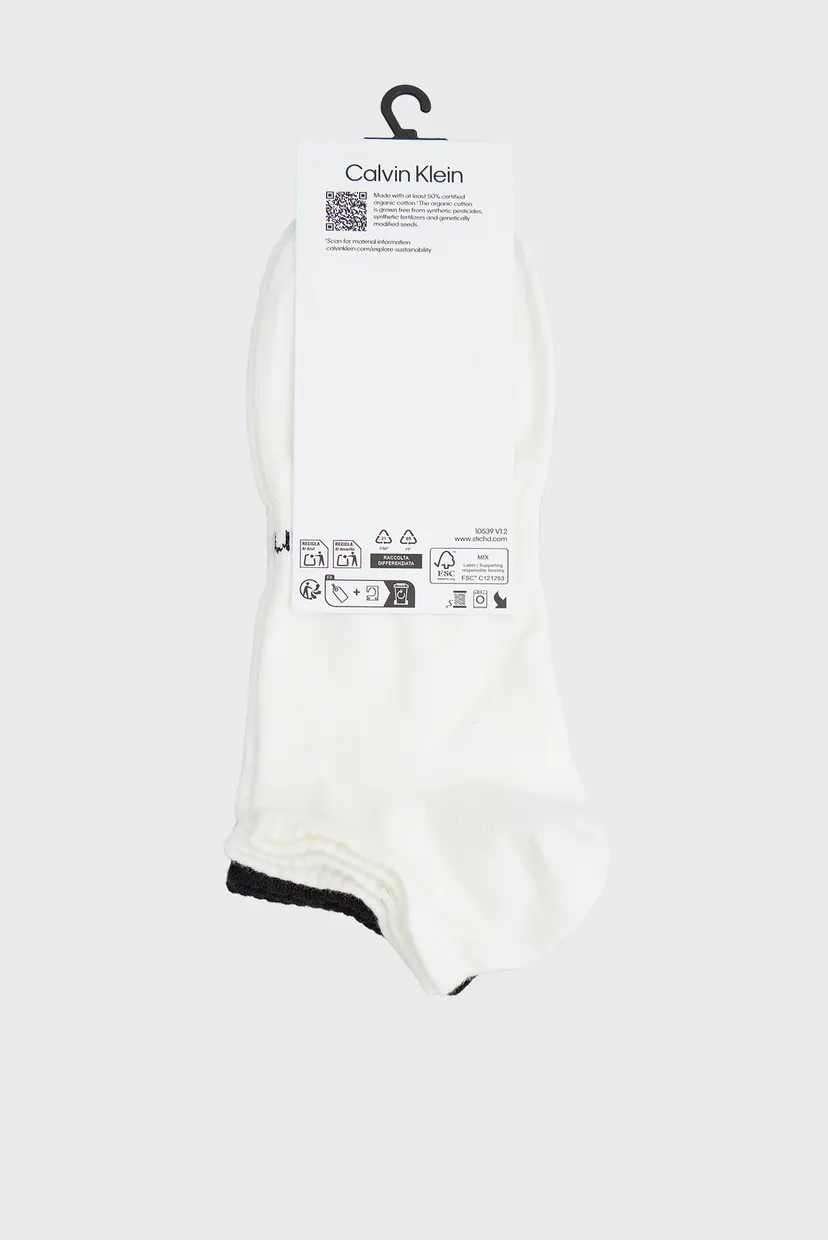 Чоловічі шкарпетки (2 пари) SNEAKER LOGO STRIPE 3