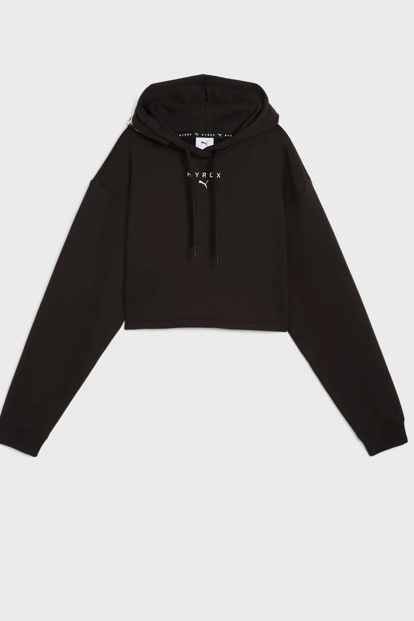 Женское черное худи PUMA x HYROX Heavyweight Hoodie Women 6