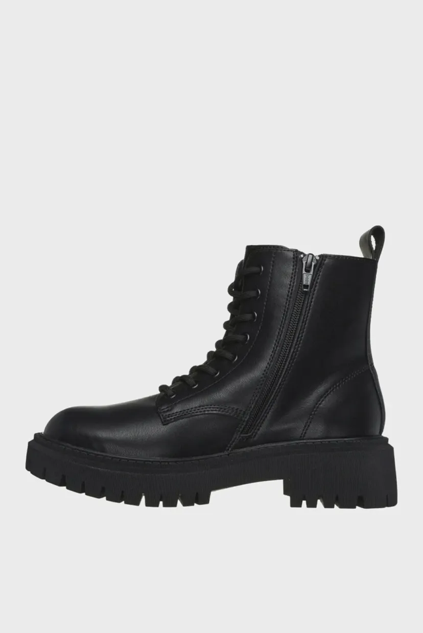 Жіночі чорні шкіряні черевики MODERN RUGGED 3