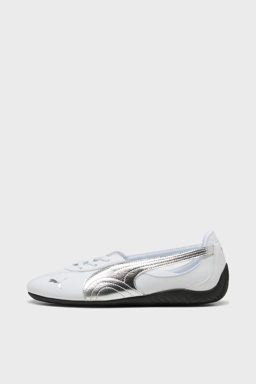 Женские белые балетки Speedcat Ballet Nova Metallic Sneakers Women 5