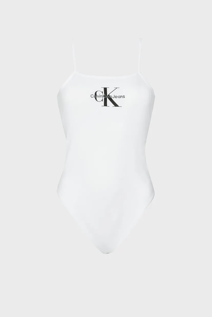 Жіноче біле боді MONOLOGO STRAPPY 6