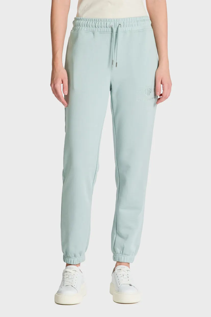 Женские голубые спортивные брюки REG TONAL SHIELD 3