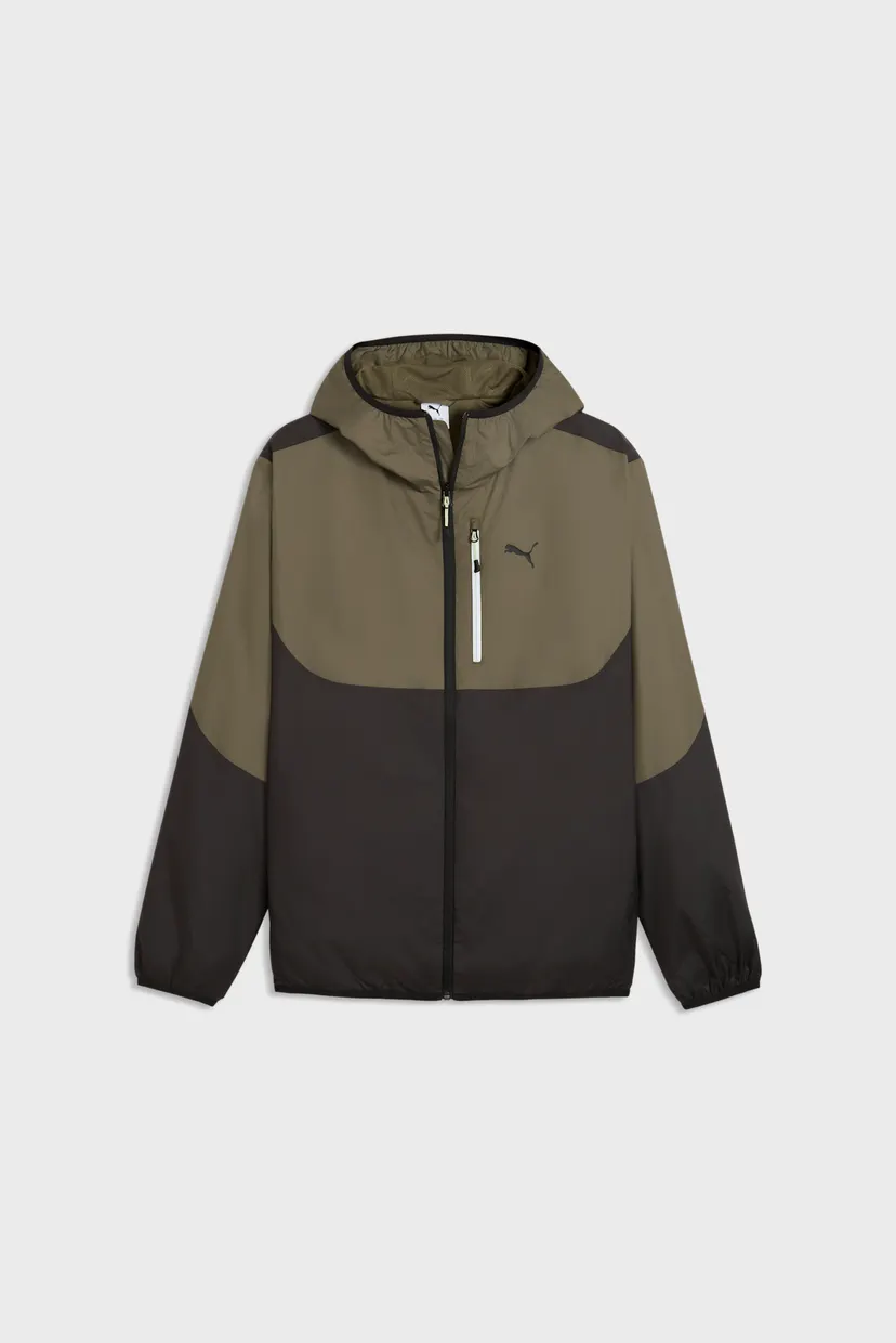 Мужская оливковая ветровка PUMATECH Windbreaker Men 5