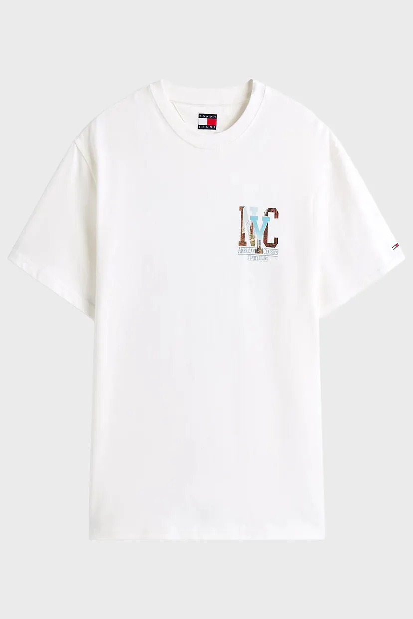 Чоловіча біла футболка RLX NOVELTY GRAPHIC 6