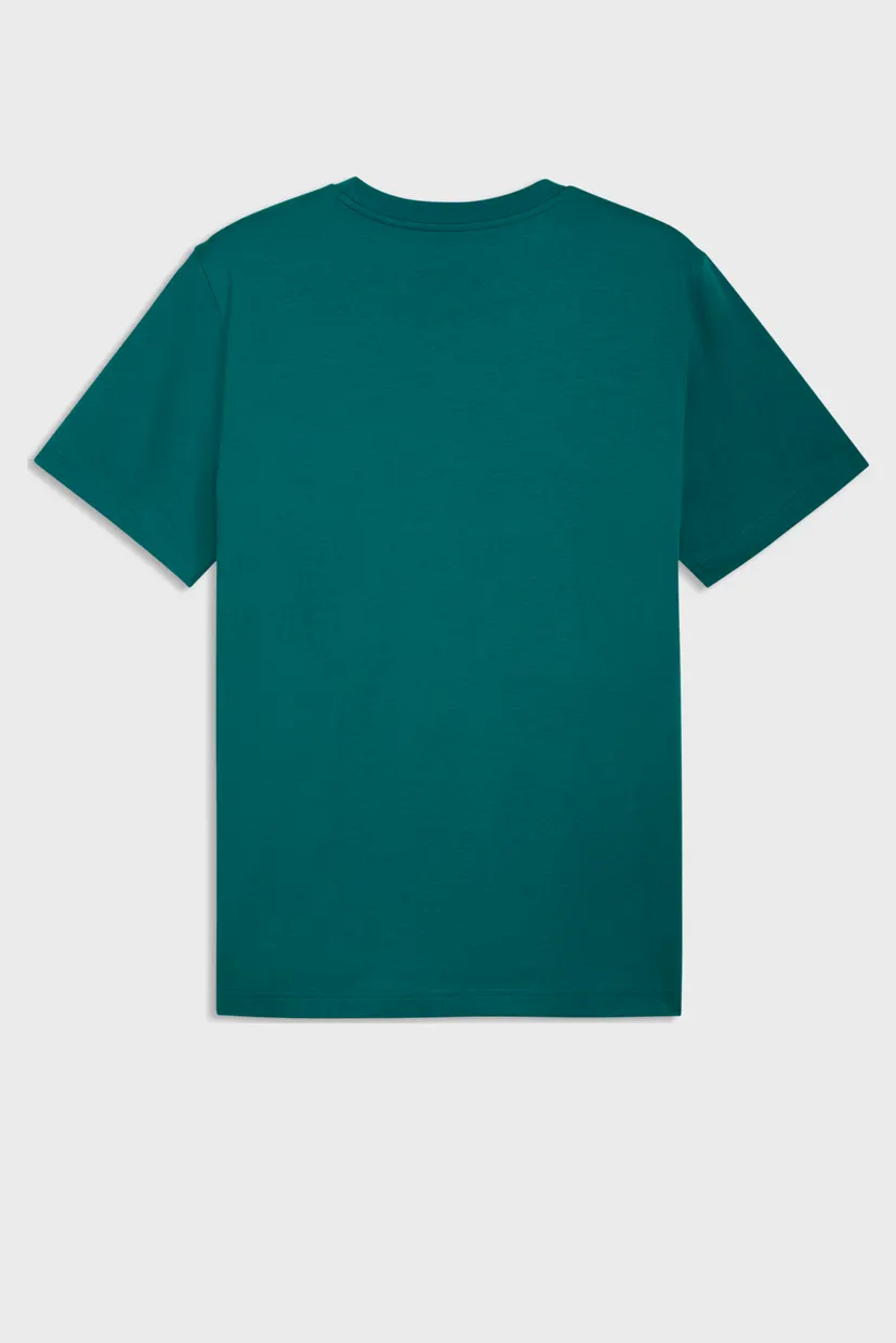 Чоловіча темно-зелена футболка ESS No. 1 Logo Tee Men 5