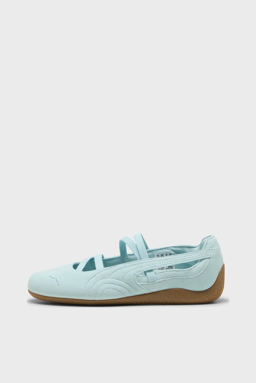 Жіночі м'ятні замшеві балетки Speedcat Ballet Suede Shoes Women 4