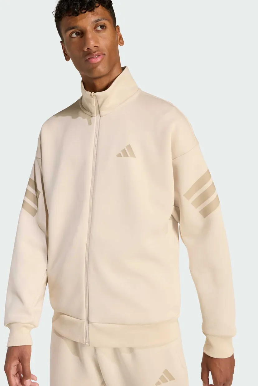 Мужская бежевая спортивная кофта Future Icons 3-Stripes Woven 4