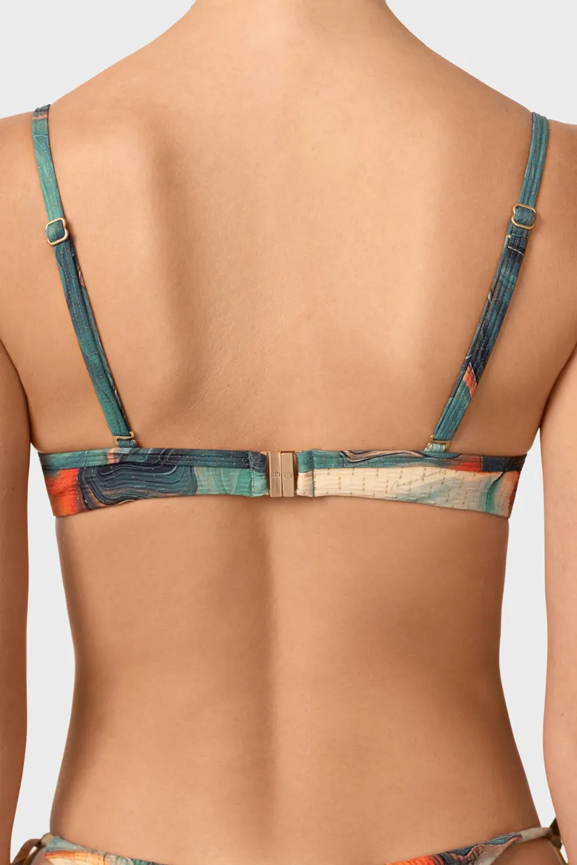 Женский лиф от купальника с узором 6