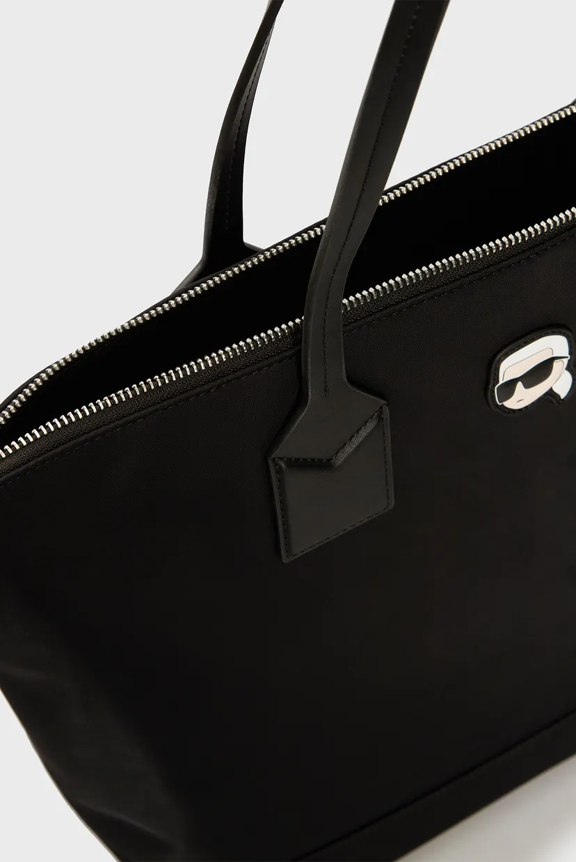 Жіноча чорна сумка IKON NYLON NFT LG TOTE 5