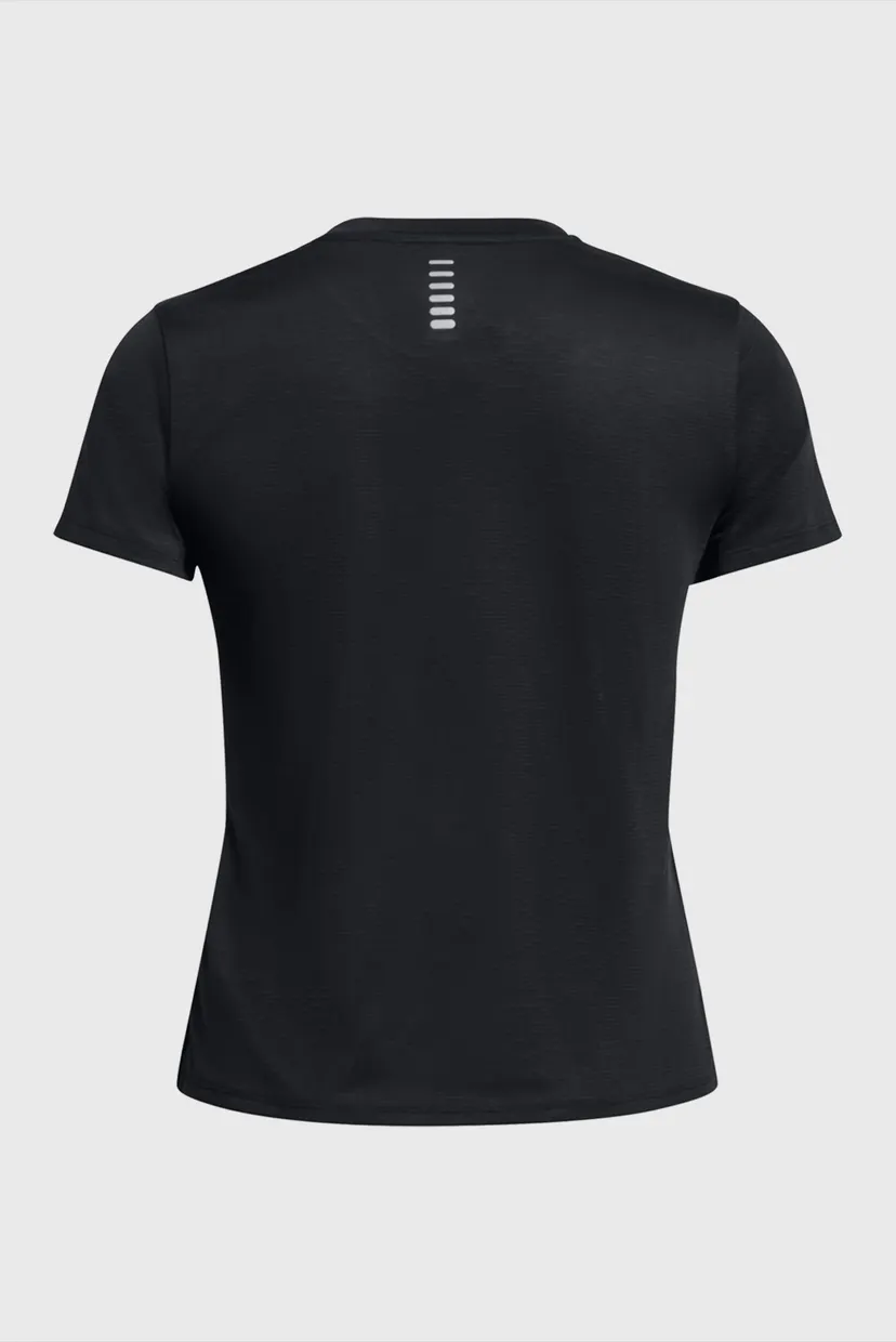 Жіноча чорна футболка UA LAUNCH SHORTSLEEVE 5