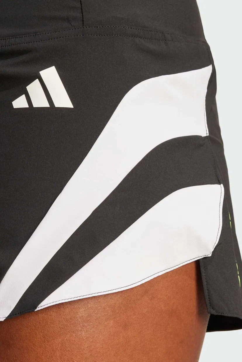 Женские черные шорты Adizero Archive Running Gel 4
