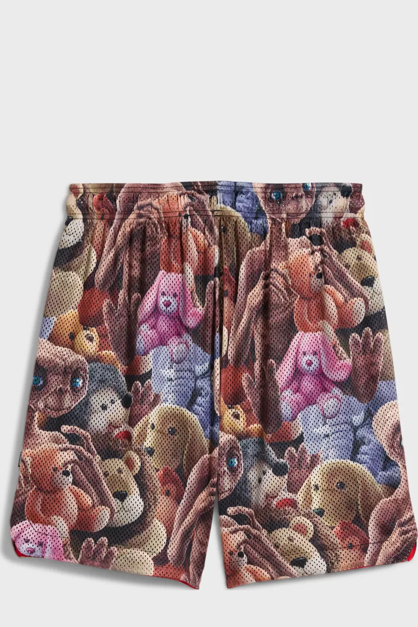Чоловічі двосторонні шорти з візерунком Hoops x E.T. AOP Basketball Shorts Men 8