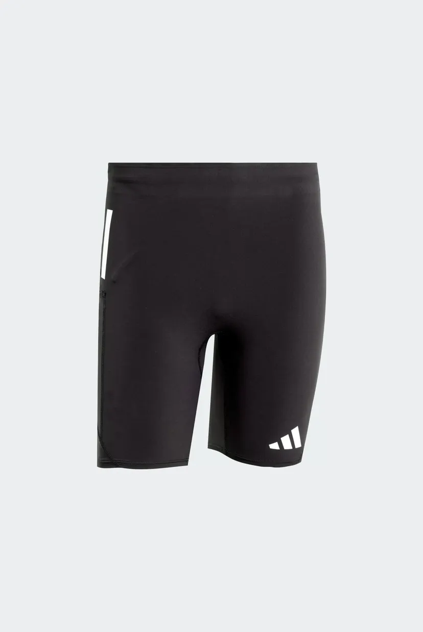 Чоловічі чорні велосипедки Adizero Running Short Pocket 6