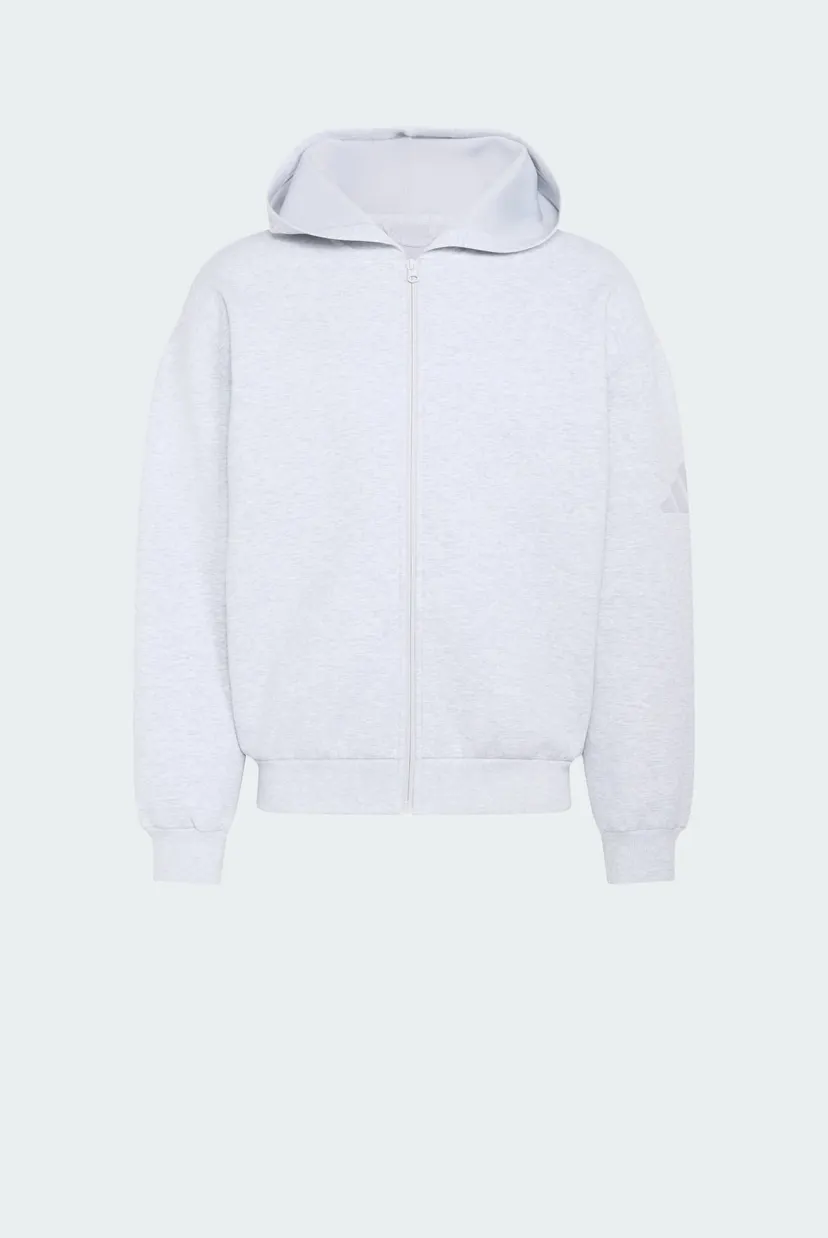 Мужское серое худи SOFT LUX FULL-ZIP 6