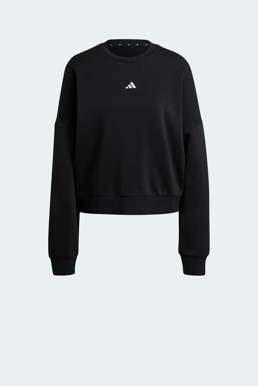 Женский черный свитшот Essentials Small Logo Feelcozy 6