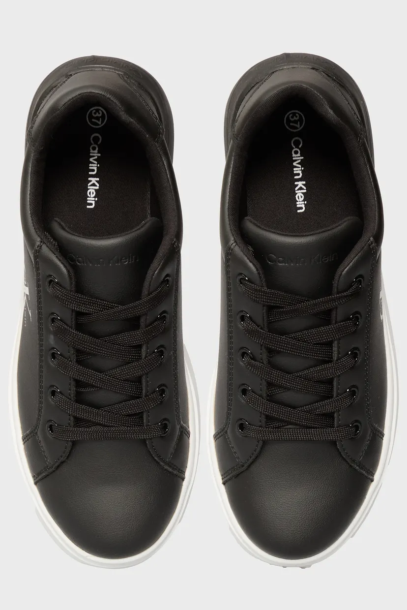 Дитячі чорні снікерси LOW CUT LACE-UP 4