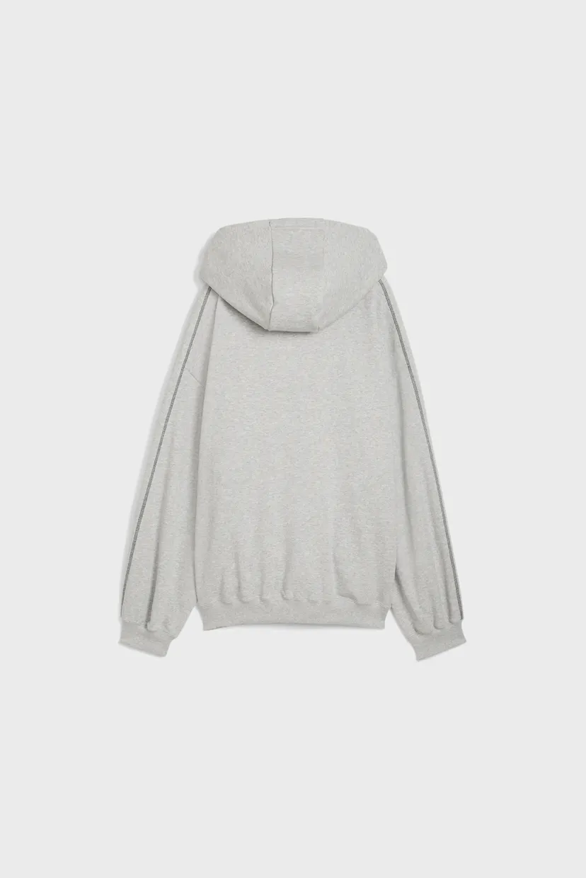 Женское серое худи PUMA x ROSÉ T7 Hoodie Women 7