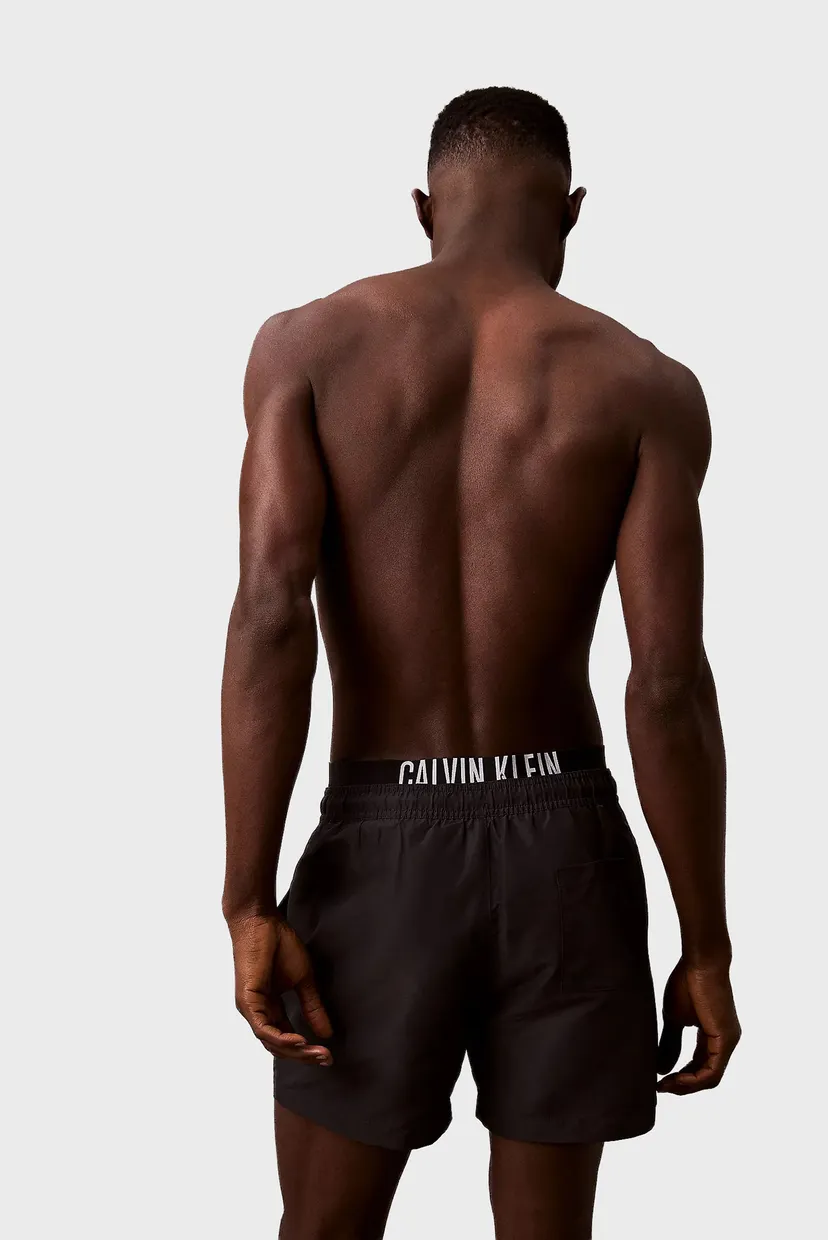 Мужские черные плавательные шорты MEDIUM DOUBLE WB 3