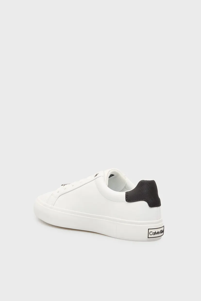 Жіночі білі шкіряні снікерси VULC LACE UP 5
