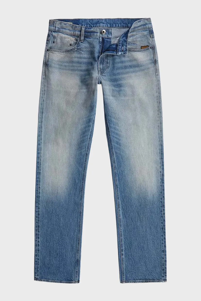 Мужские голубые джинсы Mosa Straight 6