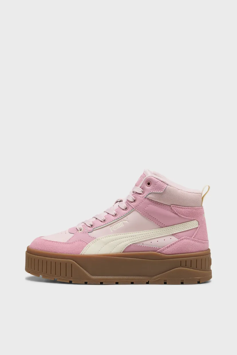 Жіночі рожеві замшеві кросівки Karmen II Idol Mid WTR Sneakers Women 3