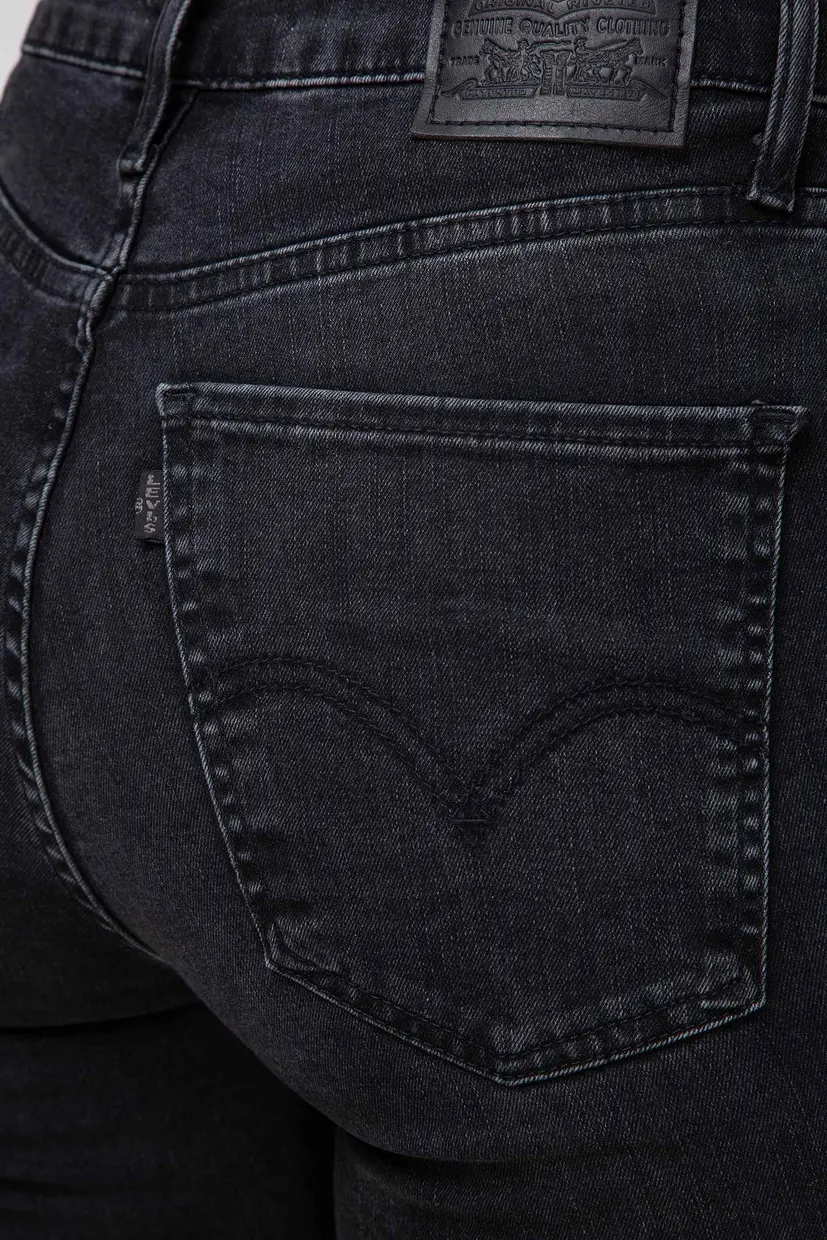 Женские черные джинсы Mile High Super Skinny 5