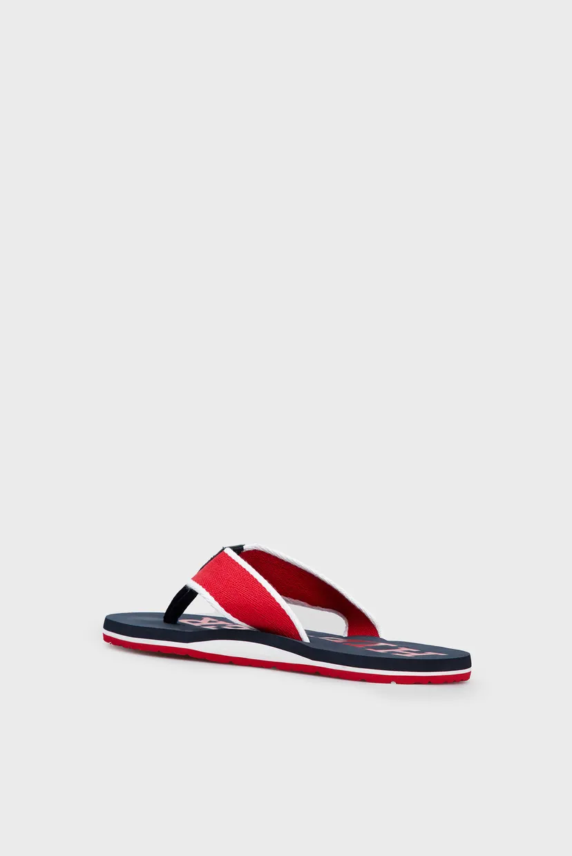 Чоловічі червоні в'єтнамки PATCH HILFIGER BEACH SANDAL 5