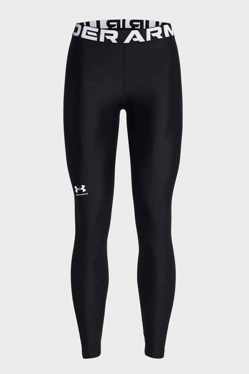 Женские черные тайтсы UA HG Authentics Legging 4