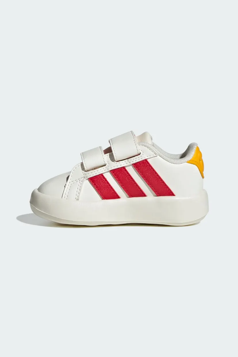 Детские белые сникерсы ADIDAS DISNEY MICKEY MOUSE GRAND COURT INFANTS 6