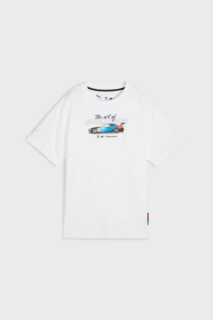 Женская белая футболка BMW M Motorsport Tee Women 4