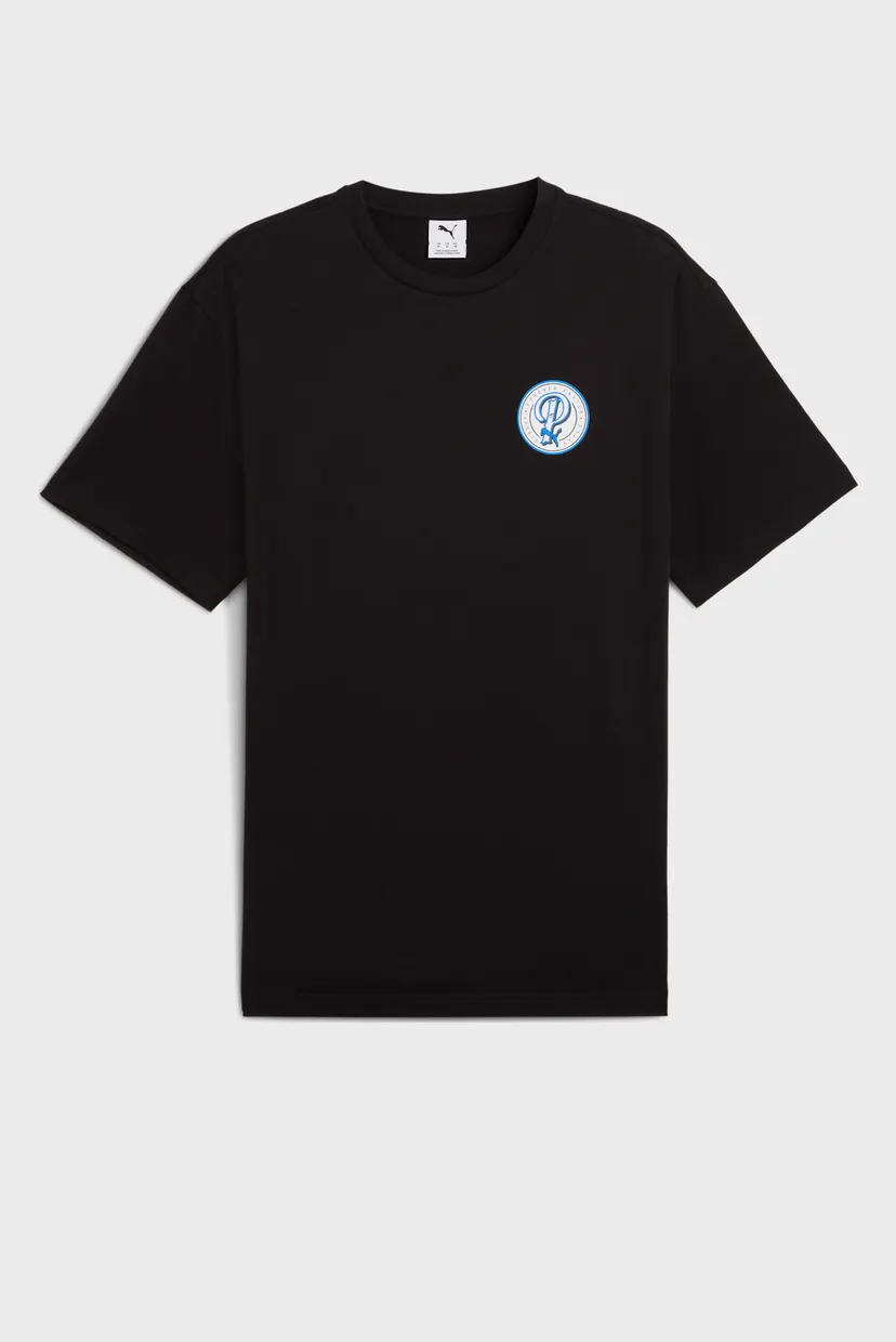 Мужская черная футболка Wardrobe Essentials Sports Legacy Relaxed Tee Men 4