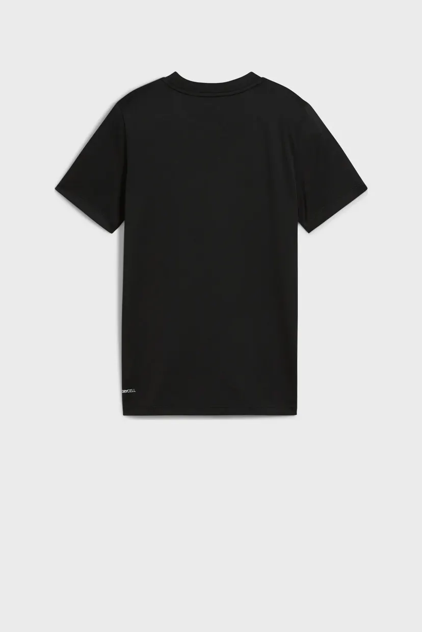Детская черная футболка Train All Day Essentials Tee Youth 5