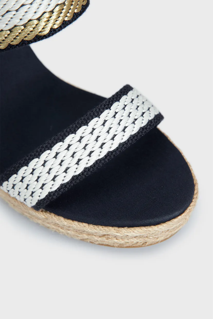 Жіночі босоніжки GOLDEN WEBBING WEDGE 4