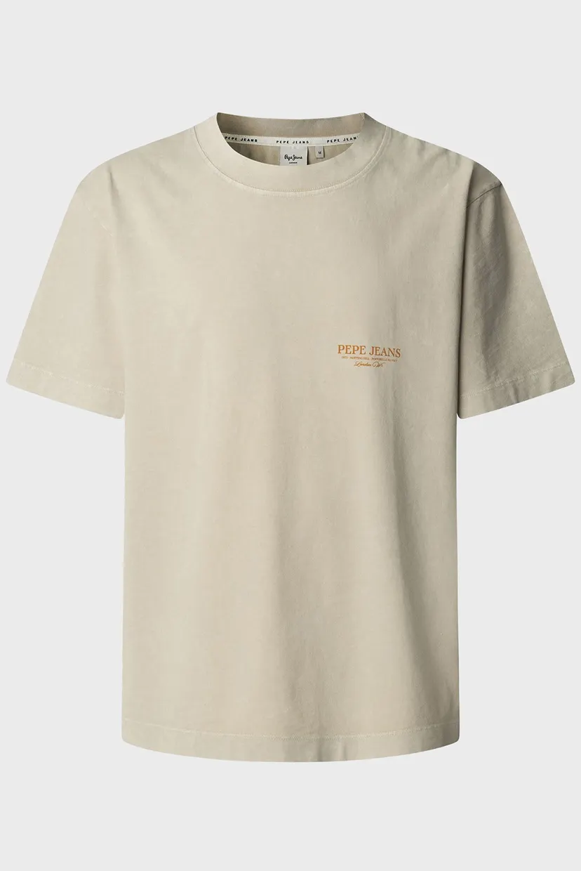 Мужская бежевая футболка DUSTER TEE 6