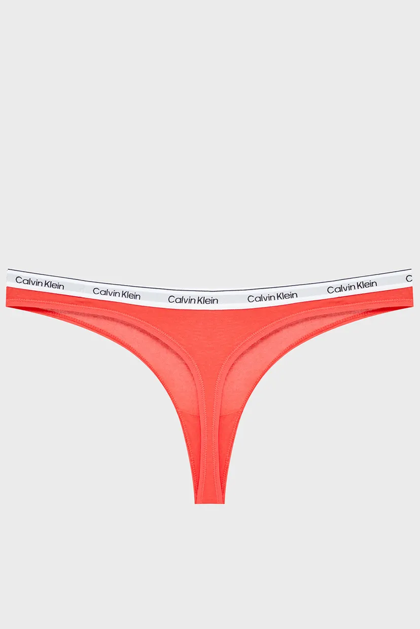 Жіночі коралові трусики THONG 8