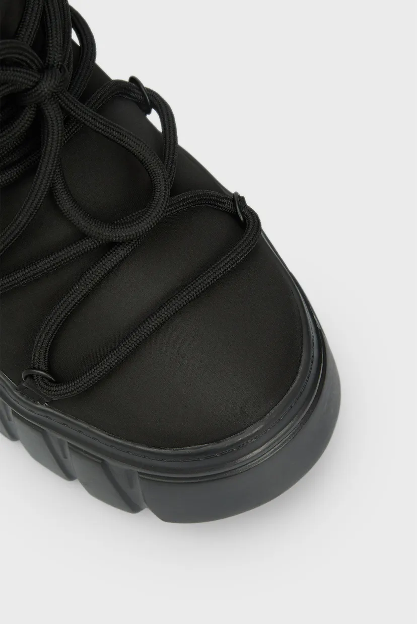 Женский черные дутики TJW HYBRID BOOT 4