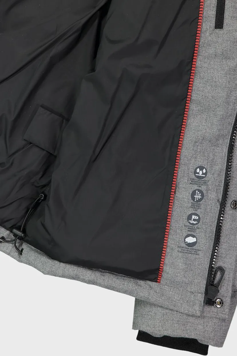 Чоловіча сіра куртка ZIP HOOD SORONA AURA FL 5