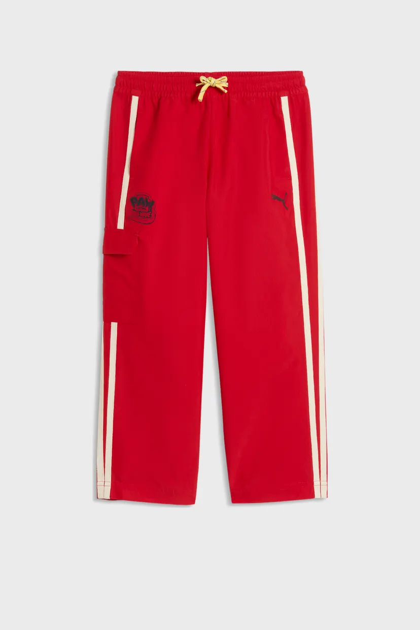 Дитячі червоні спортивні штани PUMA x PAW PATROL T7 Relaxed Track Pants Kids 4