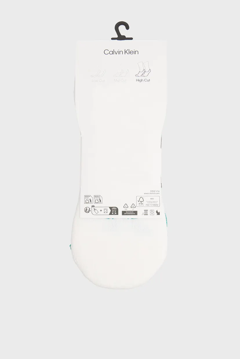 Мужские следы (2 пары) FOOTIE HIGH CUT MONOGR 3